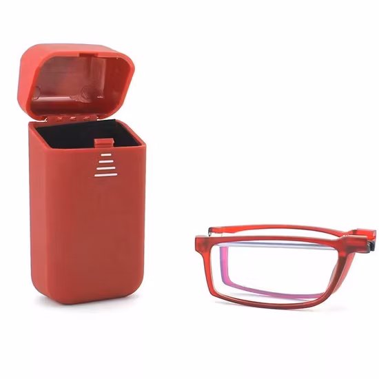 Wholesale High Quality Eyewear Case Custom Logo Optical Metal Glasses Case